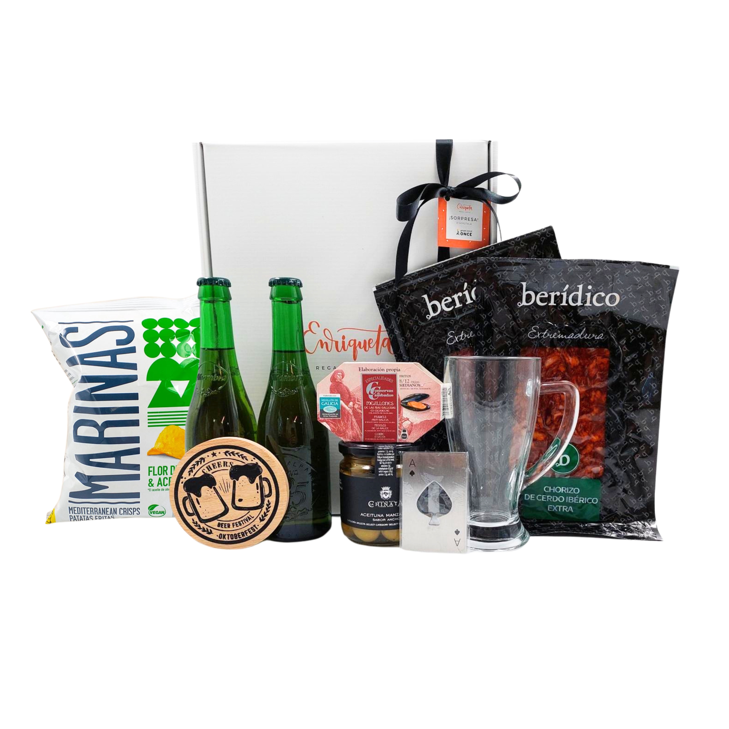 Caja Regalo Ibéricos y Cerveza
